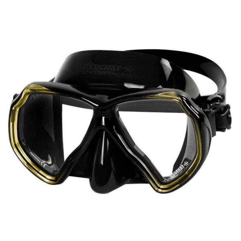 Beuchat X-contact-2 Diving Mask Atoll Schwarz von Beuchat