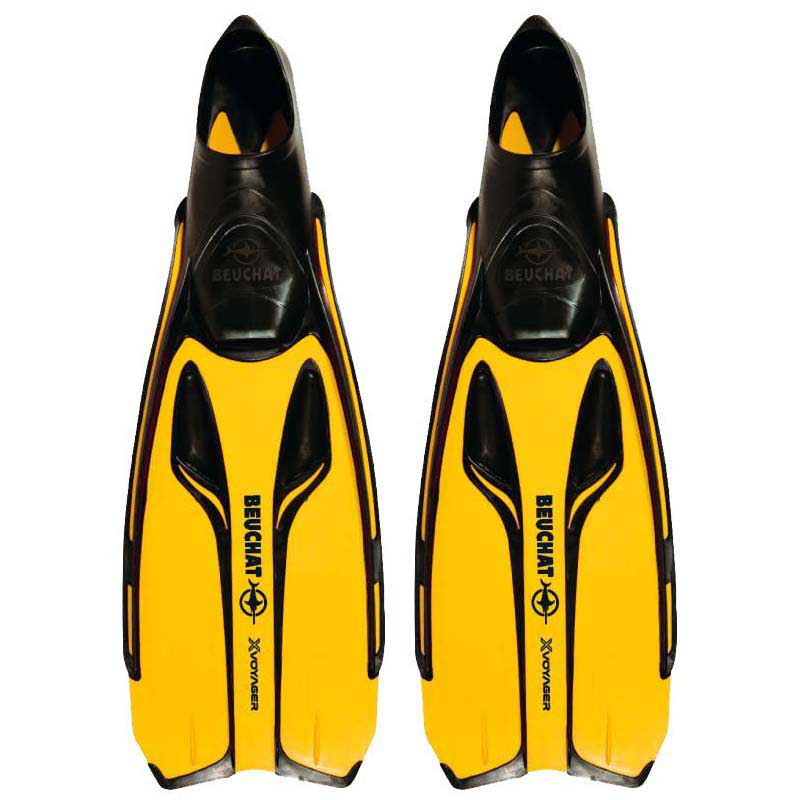 Beuchat X-voyager Snorkeling Fins Gelb,Schwarz EU 32-33 von Beuchat