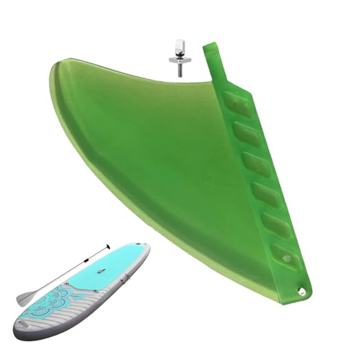 Bexdug Surfboard Long Board Tail Fin, Paddleboard Ersatzflosse | Flexible Paddleboard-Surfflossen, Paddle-Board-Zubehör - Stand Up Paddle Board Fin Longboard Fin Surfzubehör mit Schrauben für von Bexdug