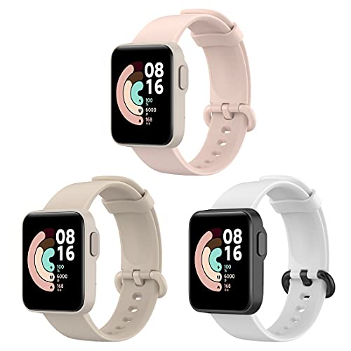 Bexido Armband Kompatibel mit Xiaomi Mi Watch Lite/Redmi Watch, Sport Silikon Wechselarmband Uhrenarmband Ersatzarmband, Smartwatch von Bexido