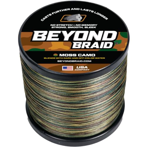Beyond Braid Moos Camo 300 Yards 6,8 kg von Beyond Braid