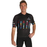 BIANCHI MILANO Fanaco Kurzarmtrikot, für Herren, Größe S, Fahrradtrikot, von Bianchi Milano