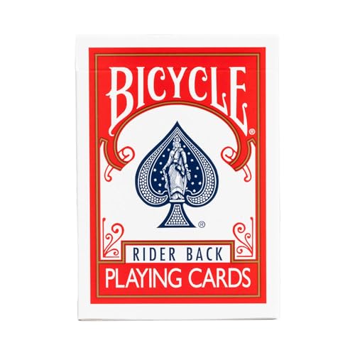 Bicycle Rider Back Index-Spielkarten (Farben können variieren, Einzelpackung) von Bicycle