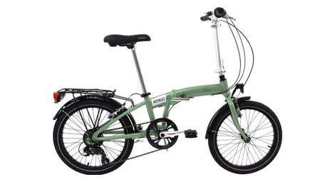 bicyklet oscar faltrad shimano tourney 6s 20   wood green 2022 von Bicyklet