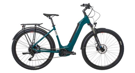 bicyklet fabienne elektro hybrid fahrrad shimano deore 10s 625 wh 29   teal von Bicyklet