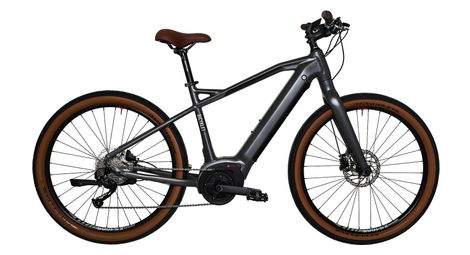 bicyklet gabriel elektro fitnessrad shimano altus 9s 500 wh 27 5   titanium grau von Bicyklet