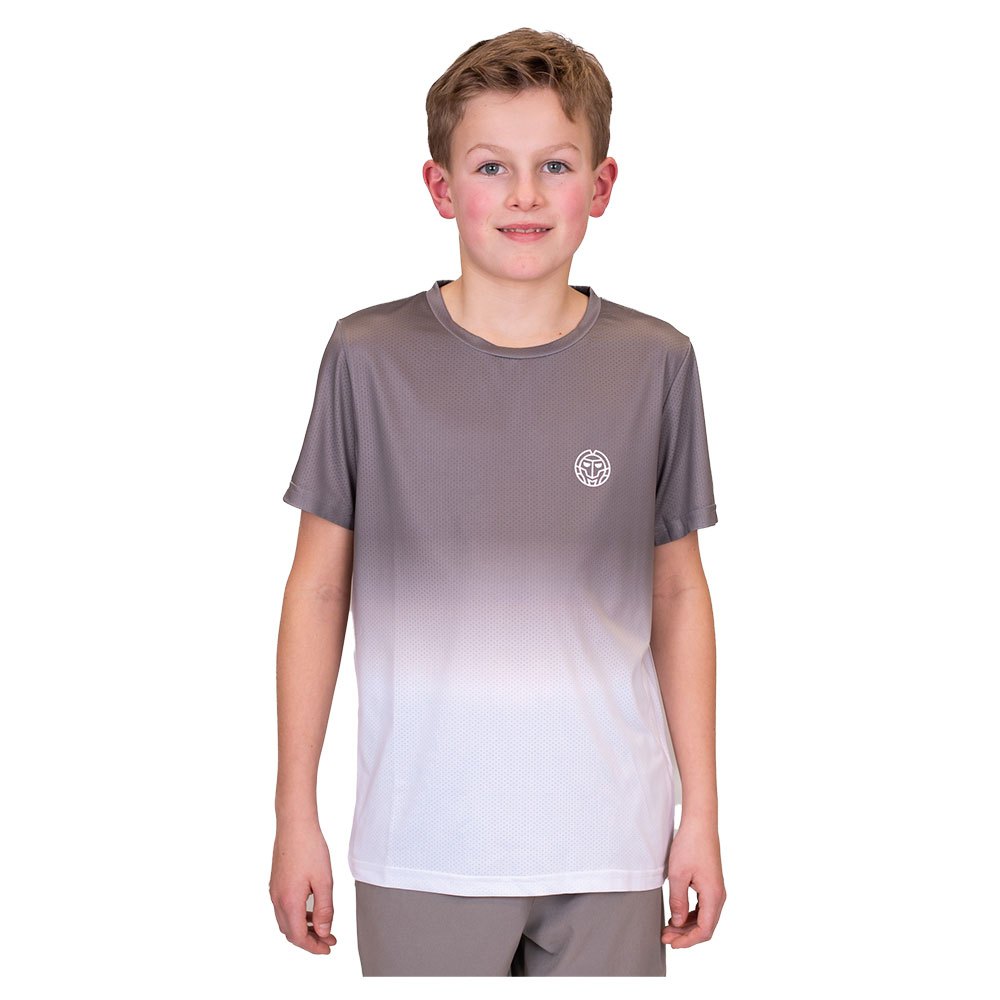 Bidi Badu Crew Gradiant Short Sleeve T-shirt Weiß,Grau 128 cm Junge von Bidi Badu