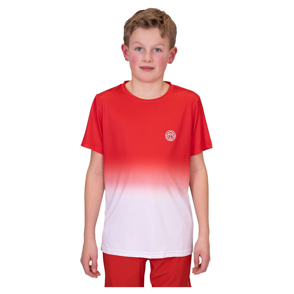 Bidi Badu Crew Gradiant Short Sleeve T-shirt Rot,Weiß 10-11 Years Junge von Bidi Badu