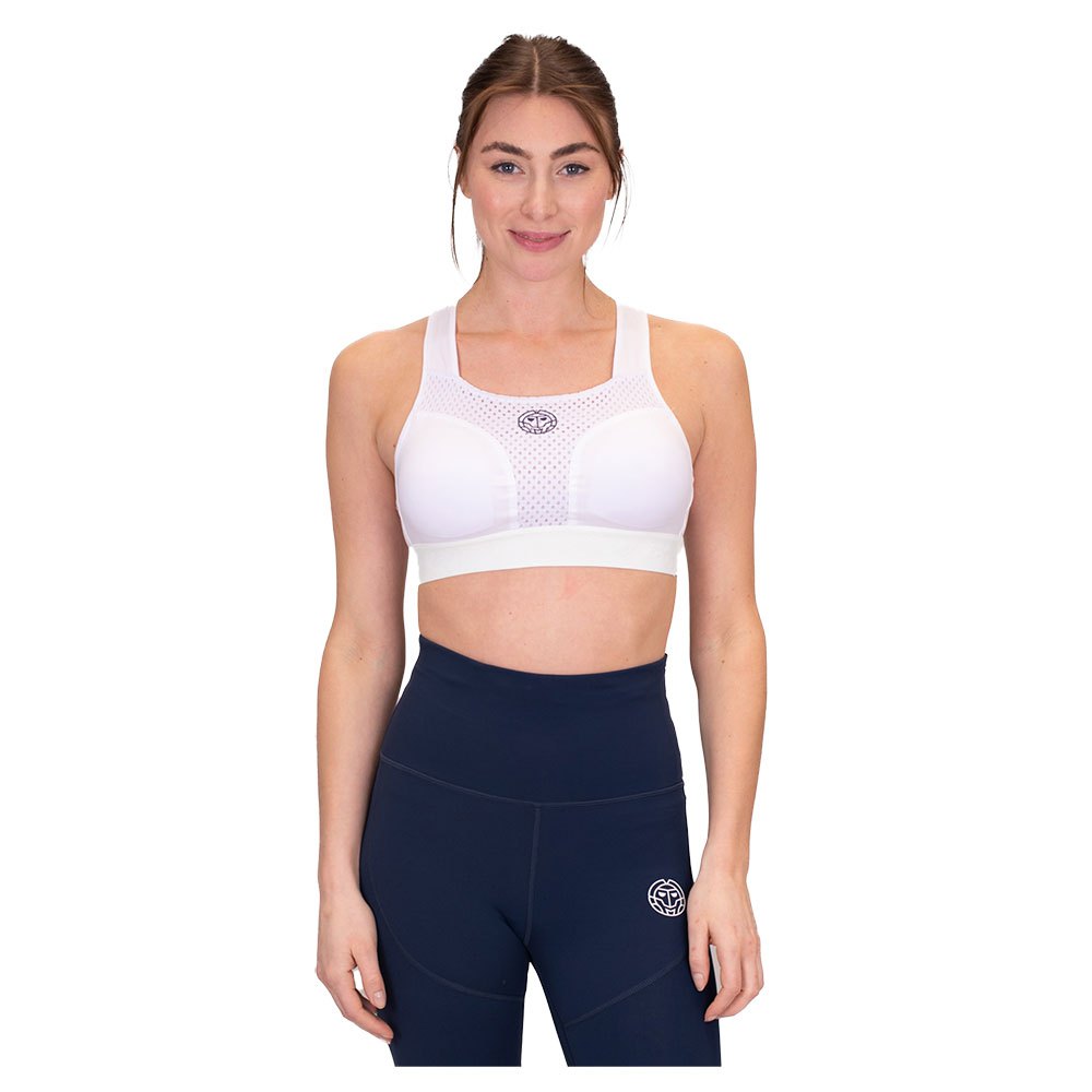 Bidi Badu Crew Sports Bra High Support Weiß XL Frau von Bidi Badu