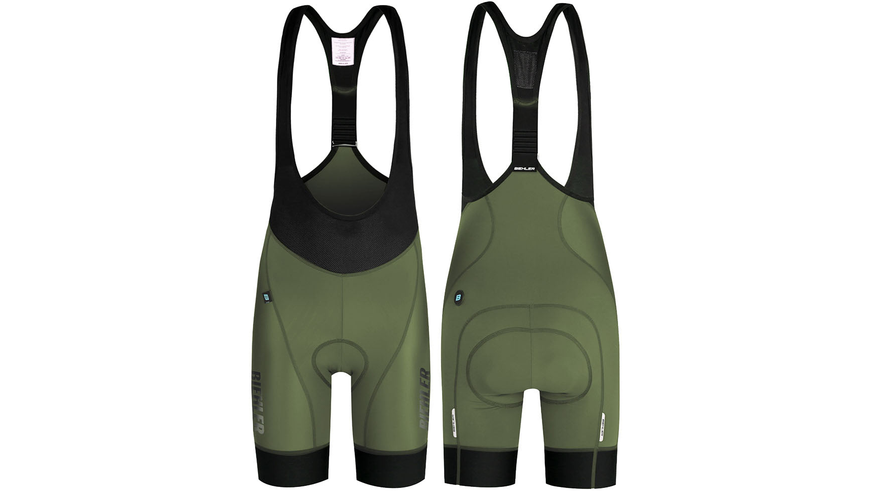 Biehler ESSENTIAL BIB SHORTS PESTO von Biehler