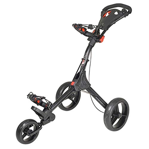 2015 BigMax IQ+ 3-Wheel Pull/Push Golf Trolley/Cart Black von Big Max