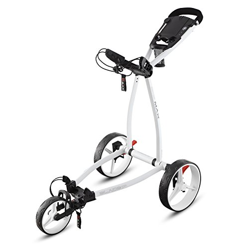 Big Max Golf Trolley Blade IP 3 Rad Flat faltbar White Big Max Golf Trolley Blade IP 3 Rad Flat faltbar White von Big Max
