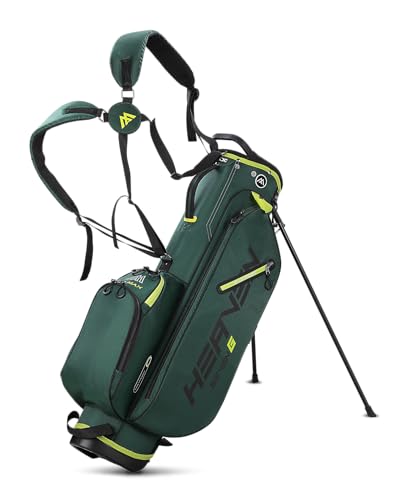 Big Max Heaven 7 G Standbag - Sunday Golfbag (ForestGreen-Lime) von Big Max
