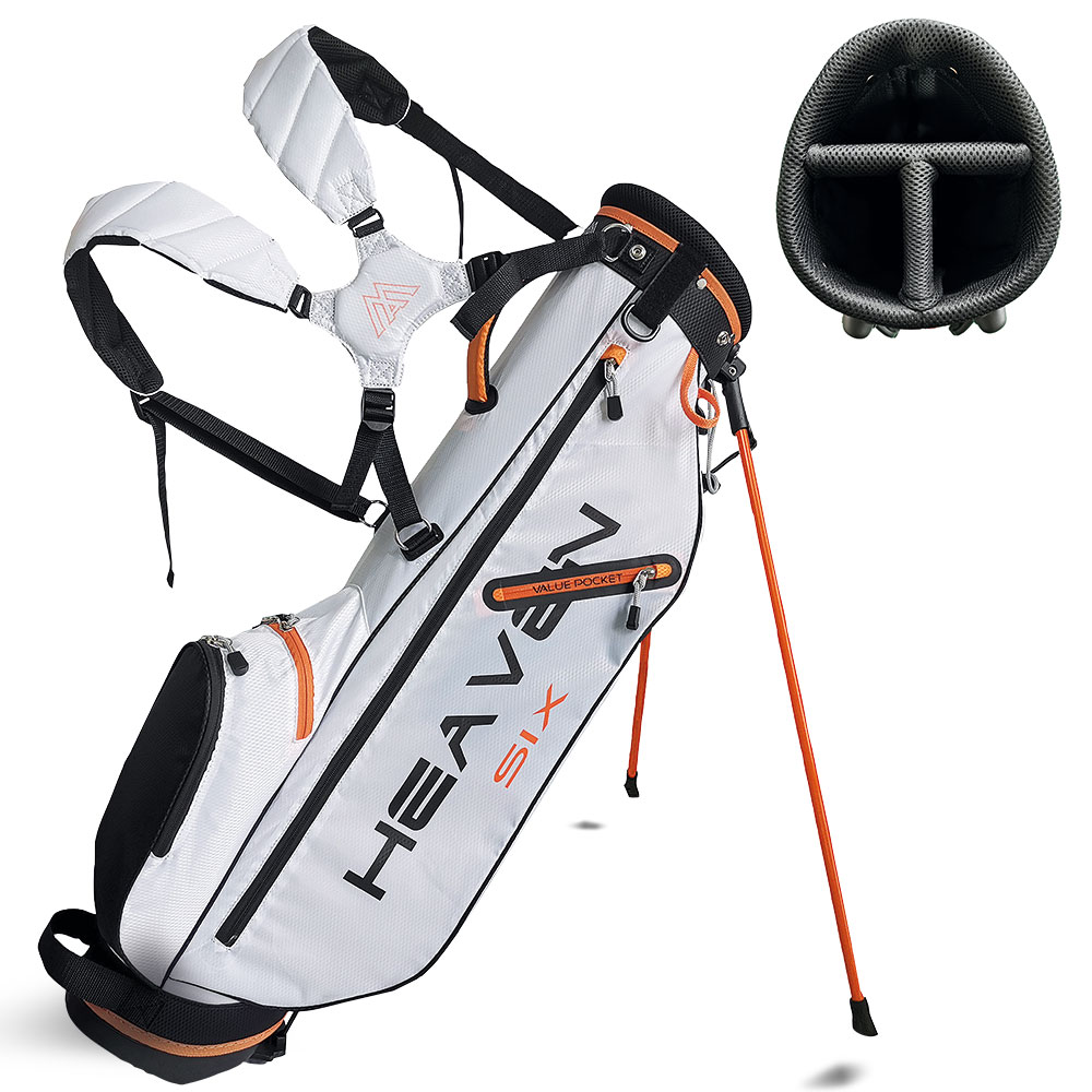 'Big Max Heaven SIX Standbag weiss/orange' von Big Max