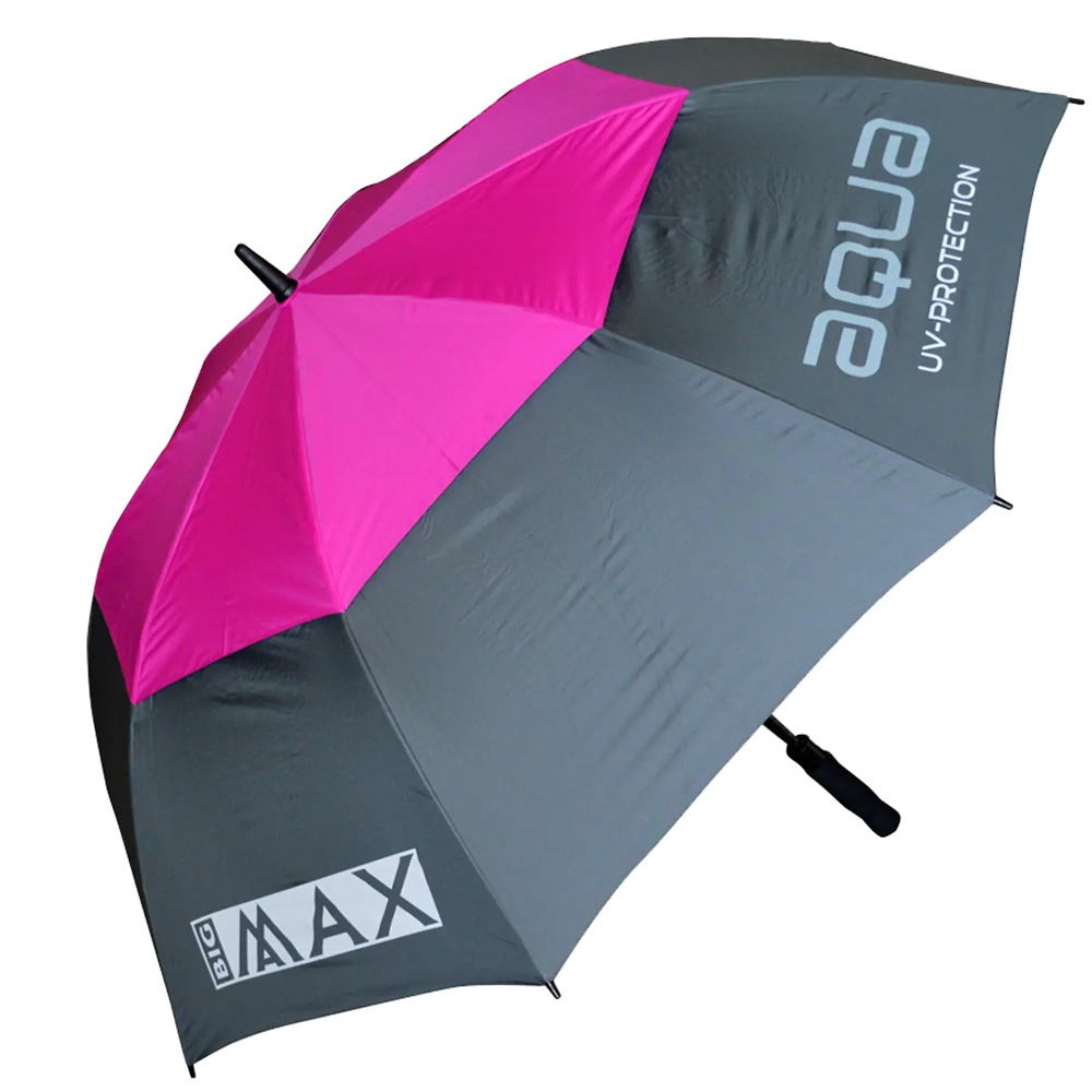'Big Max I-Dry Aqua UV Golfschirm grau/fuchsia' von Big Max
