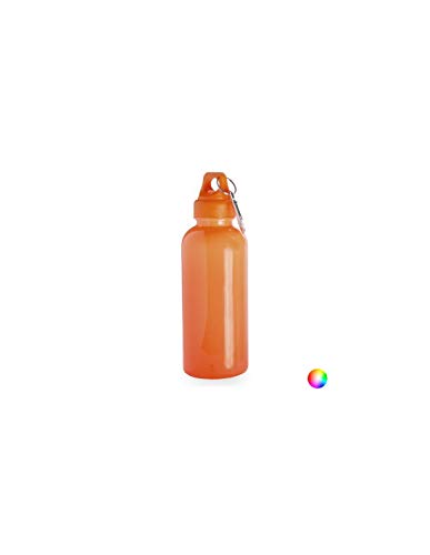 BigBuy Outdoor 144596 Trinkflasche aus Polystyrol (600 Milliliter), Orange, Unisex, Erwachsene, Einheitsgröße von BigBuy Outdoor