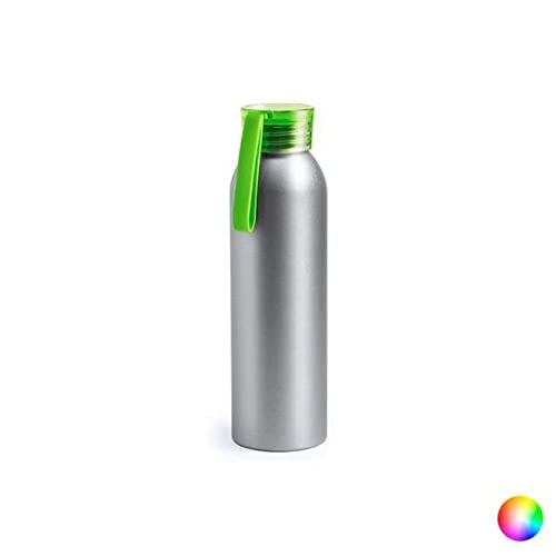BigBuy Outdoor Trinkflasche aus Aluminium (650 Milliliter) 145986, Unisex, Erwachsene, Mehrfarbig, Einheitsgröße von BigBuy Outdoor