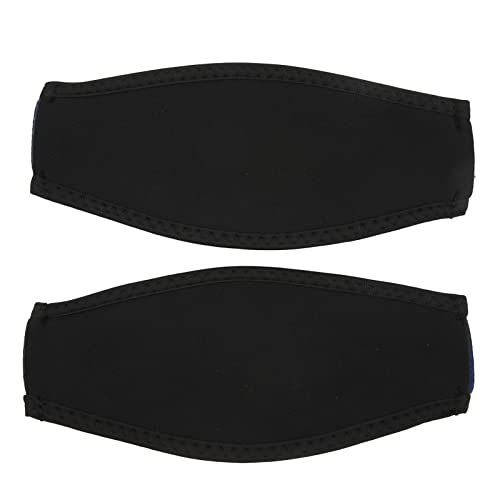 BigKing Tauchmaskenband, Haarschutz, 2 Stück, Tauchmaskenband, schwarzes Neoprenmaterial, stabilisierender Sicherheitsschutz, Tauchwickelband für Männer und Frauen von BigKing