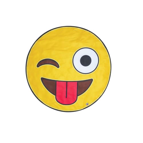 BigMouth Inc Badetuch Emoji Beach Handtuch von BigMouth Inc