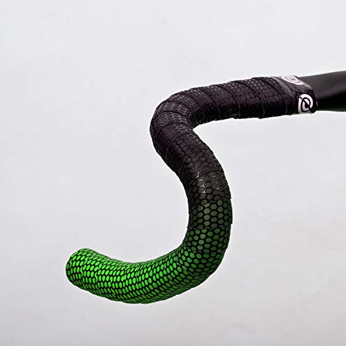 BikeRibbon Grade Plus Lenkerband, schwarz/grün, Einheitsgröße von Bike Ribbon