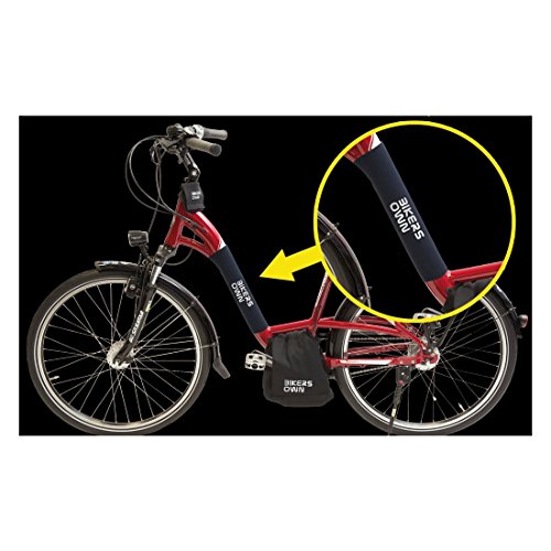BikersOwn Case4rain Steinschlag Transport Rahmenschutz Kettenschützer, schwarz, One Size von BikersOwn