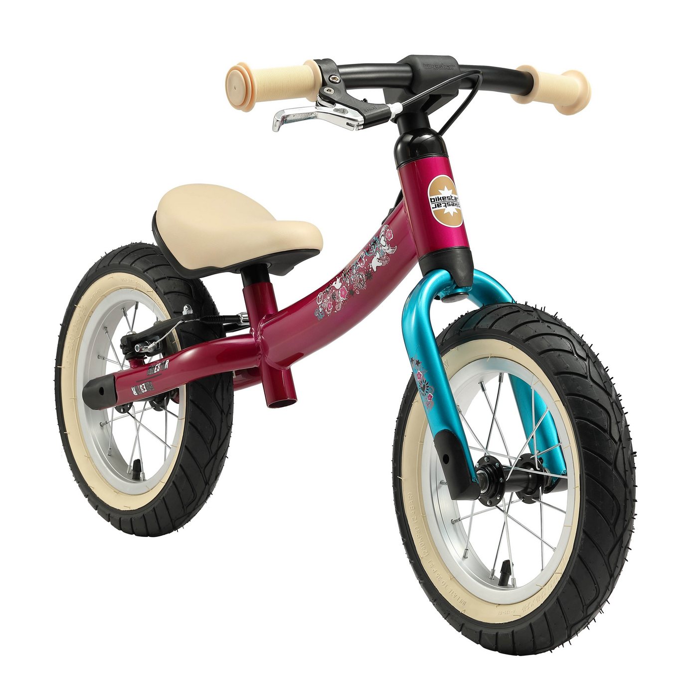Bikestar Laufrad 12 Zoll, für Kinder von 3-5 Jahren von Bikestar