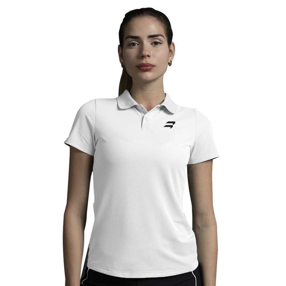 Bikkoa Nahla Short Sleeve Polo Weiß M Frau von Bikkoa