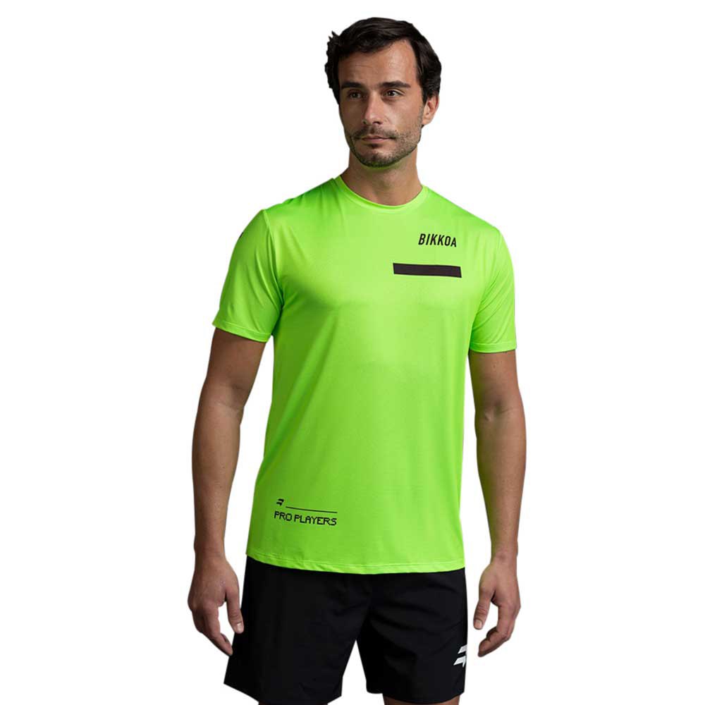 Bikkoa Pro Players Short Sleeve T-shirt Grün 2XL Mann von Bikkoa