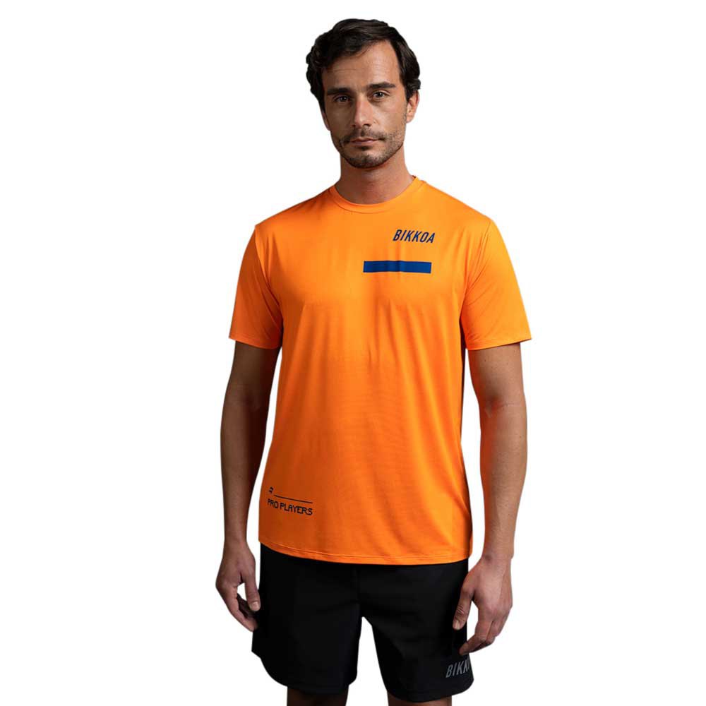 Bikkoa Pro Players Short Sleeve T-shirt Orange 2XL Mann von Bikkoa