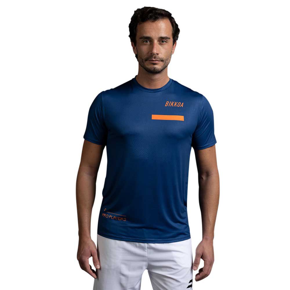 Bikkoa Pro Players Short Sleeve T-shirt Blau S Mann von Bikkoa