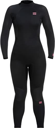 Billabong 3/2mm Launch - Back Zip Wetsuit for Women - Back-Zip-Neoprenanzug - Frauen - 8 - Schwarz von Billabong