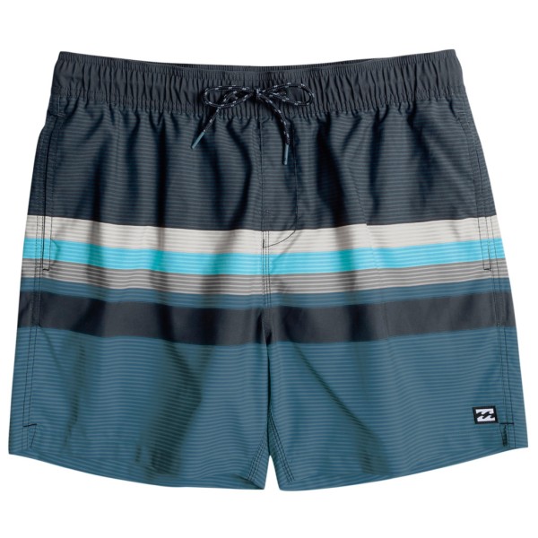 Billabong - All Day HTR Stripes Layback - Badehose Gr L blau von Billabong