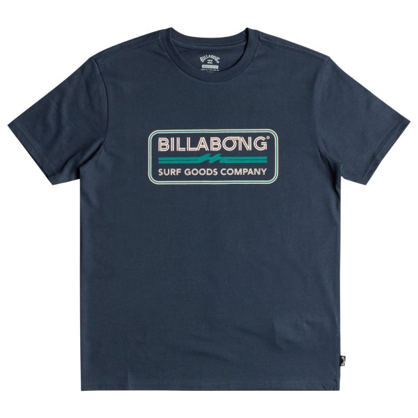 Billabong - Kid's Trademark S/S - T-Shirt Gr 10;12;14;16;8 blau;weiß von Billabong