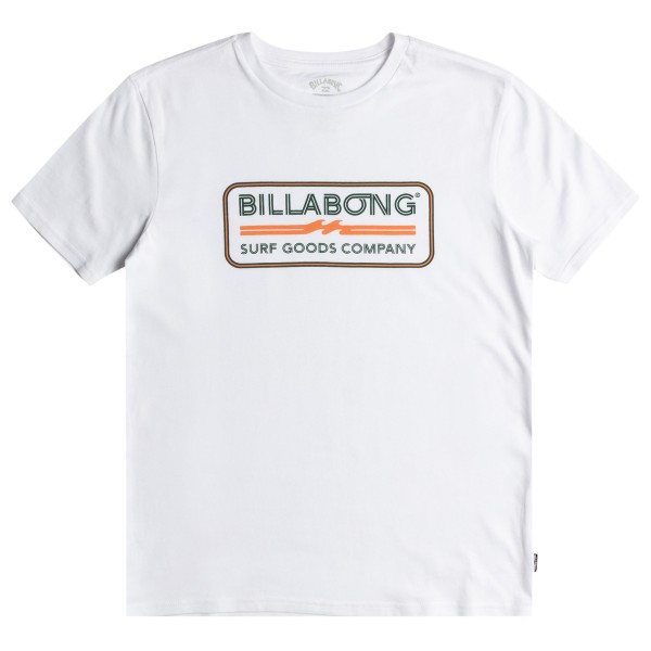Billabong - Kid's Trademark S/S - T-Shirt Gr 10 weiß von Billabong