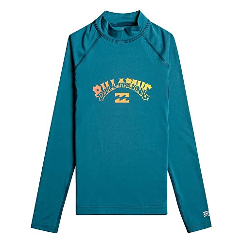 Billabong Arch - Langärmliger Rashguard mit UPF 50 für Jungen 8-16 Blau von Quiksilver