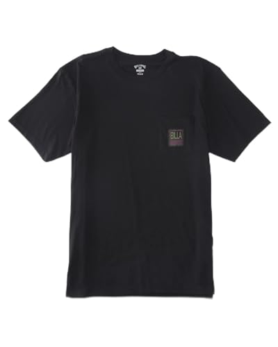 Billabong Pocket Labels - Taschen-T-Shirt für Männer Schwarz von Billabong