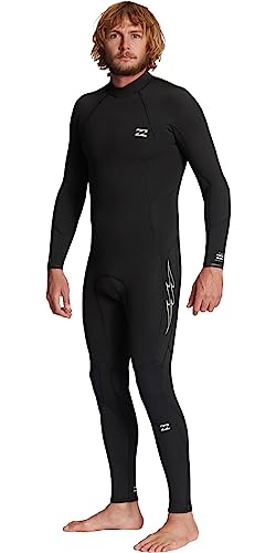 Billabong Mens Absolute 3/2mm Back Zip Wetsuit ABYW100211 - Black Wetsuit Size - XL von Billabong