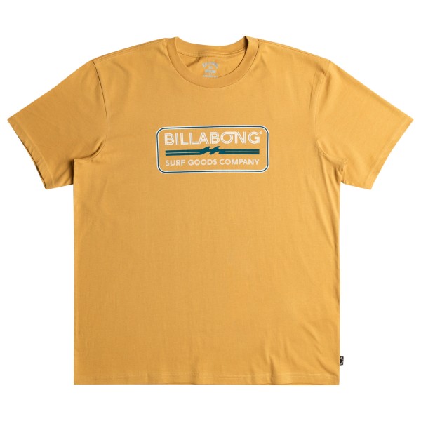 Billabong - Trademark S/S - T-Shirt Gr M beige von Billabong