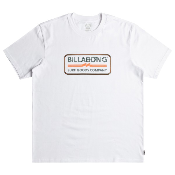 Billabong - Trademark S/S - T-Shirt Gr S weiß von Billabong