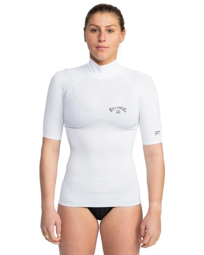 Billabong Tropic Surf - Kurzarm-Rashguard für Frauen Weiß von Billabong