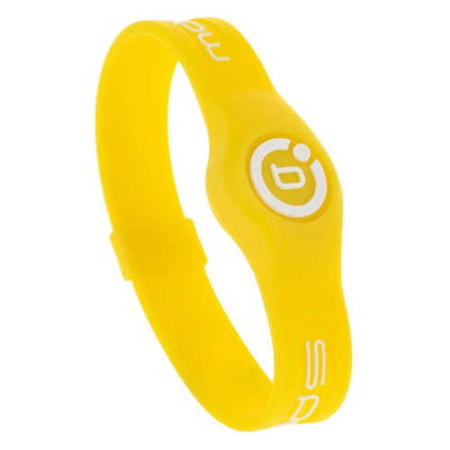 Bioflow Sport-Magnetarmband Armband Neongelb/Weiß Gelb gelb XS 16.0cm von Bioflow Sport