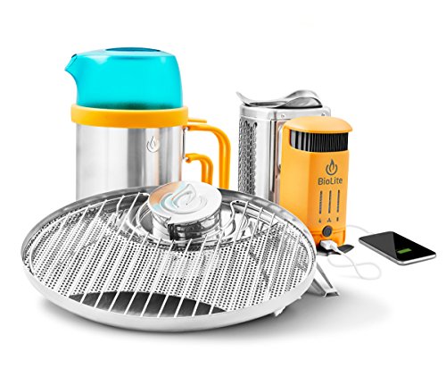 Biolite CampStove 2 Holzofen und USB Ladegerät Bündel von Biolite