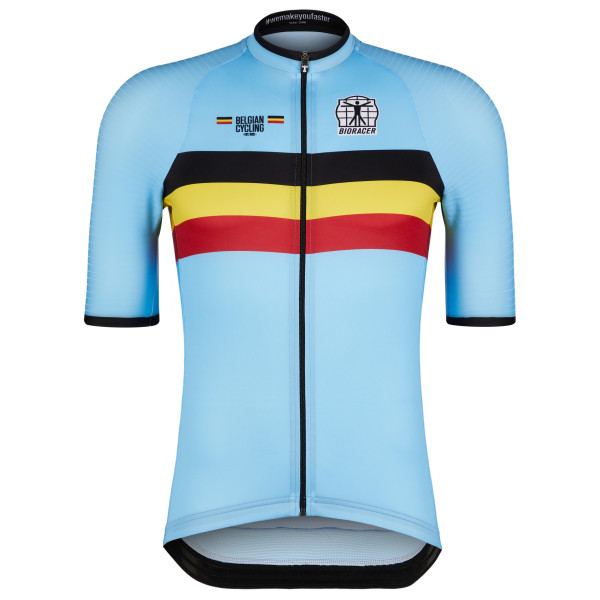 Bioracer - Belgium Icon Classic Jersey - Radtrikot Gr S blau von Bioracer