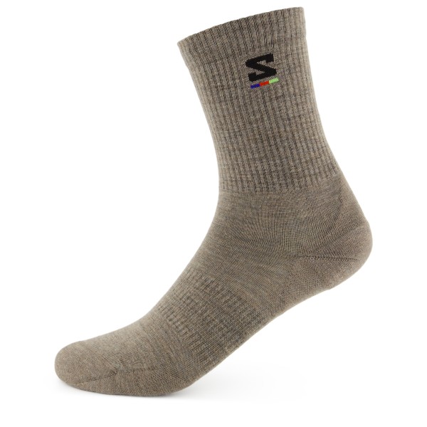 Bioracer - Classic Socks - Radsocken Gr M grau von Bioracer