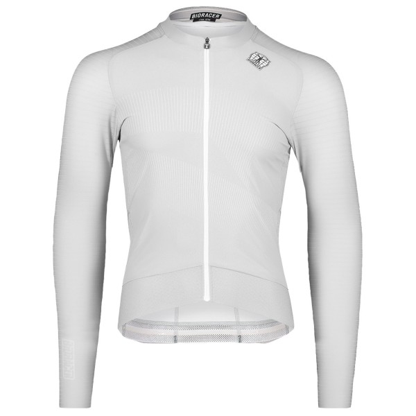 Bioracer - Epic L/S Jersey - Radtrikot Gr M grau/weiß von Bioracer