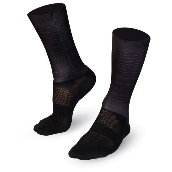 Bioracer - Spitfire/Vesper Tech Sock - Radsocken Gr L;M;S grau;schwarz von Bioracer