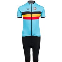 Kinderset (Radtrikot + Radhose) BELGISCHE NATIONALMANNSCHAFT 2024 Kinderset (2 von Bioracer