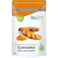 Biotona Curcuma raw powder - 200g von Biotona