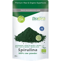 Biotona Spirulina raw powder - 200g von Biotona