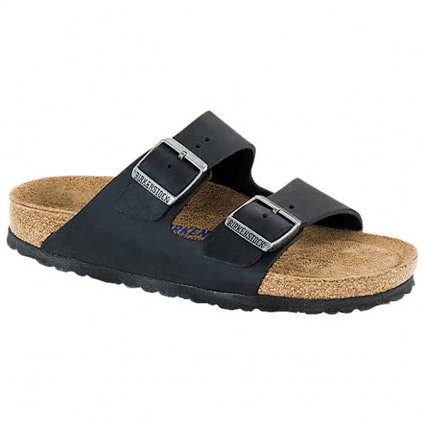 Birkenstock - Arizona FL WB - Sandalen Gr 38 - Regular schwarz von Birkenstock